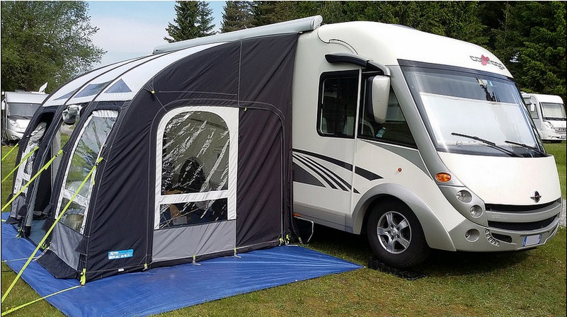 Elegantes Vorzelt Aufblasbar Wohnmobil Bilder